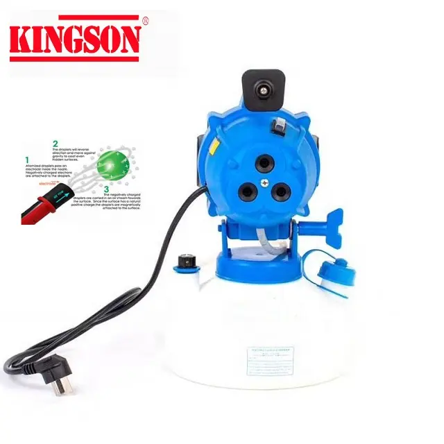 Kingson electrostatic fogger sprayer and electrostatic ulv fogger sprayer portable