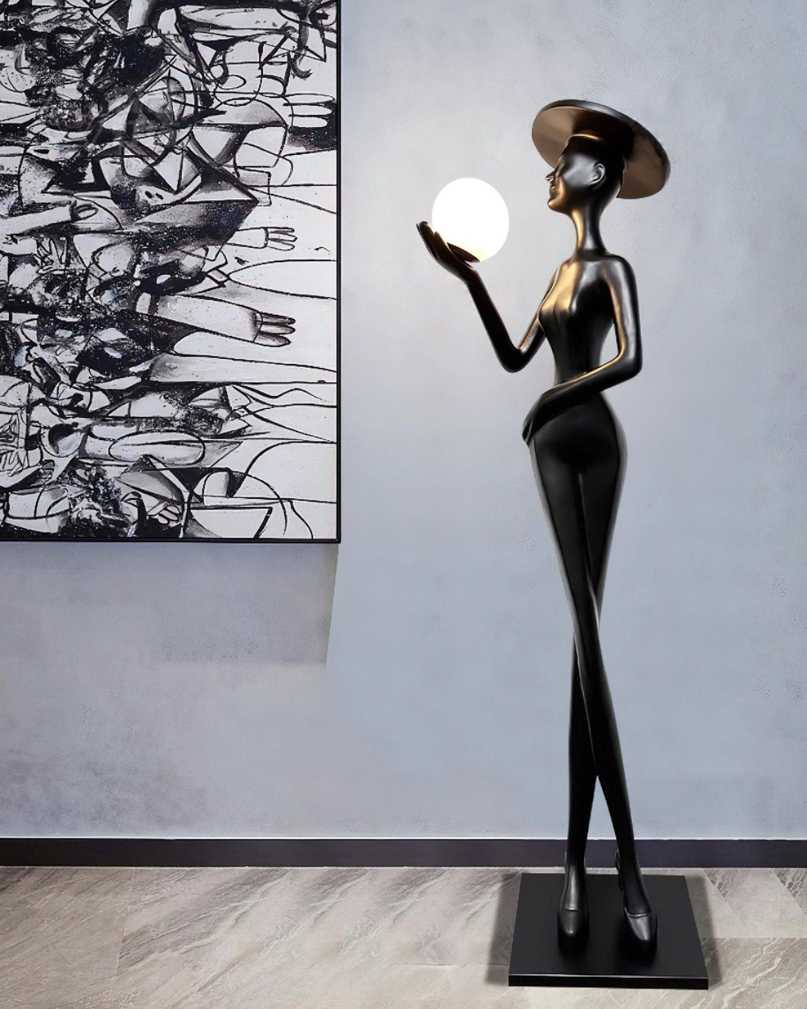 Sophia Elegance Sculpture Floor Lamp