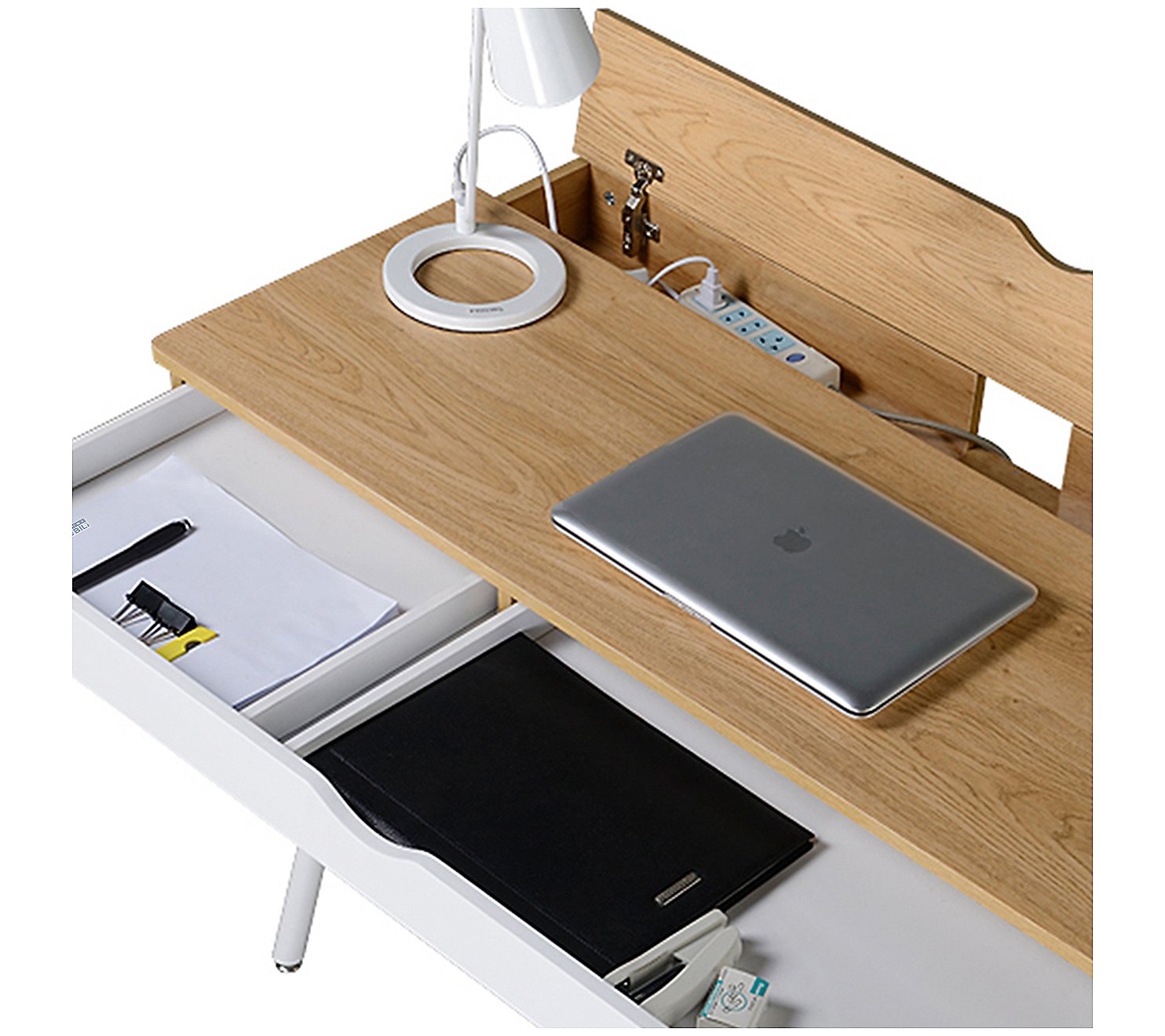 Techni Mobili Modern Multi Storage Computer Desk