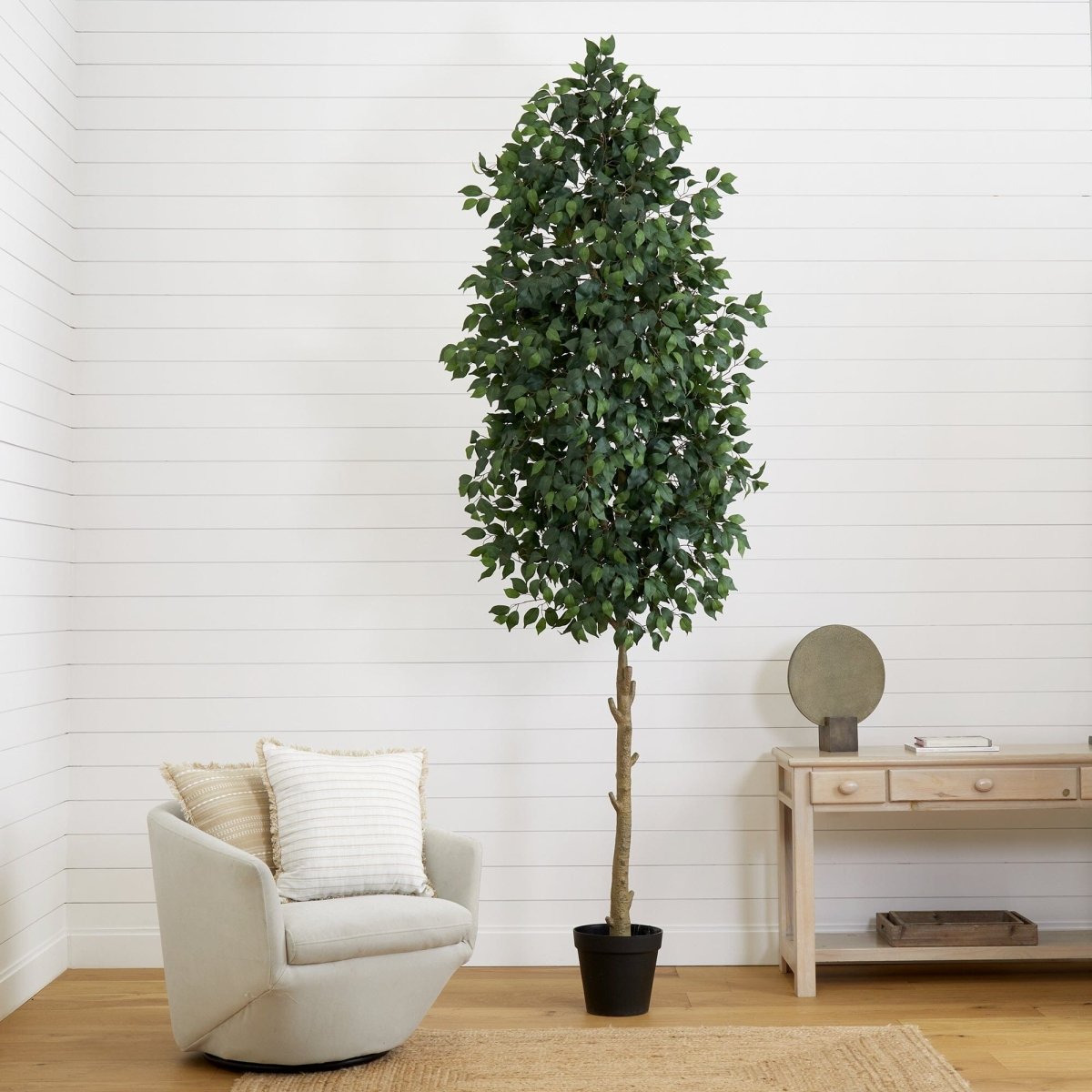 10' Faux Ficus Tree | Lifelike Indoor Tree – Ed's Plant Shop