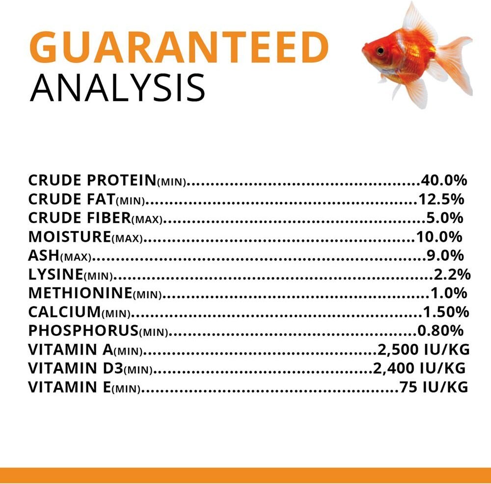 Fluval Fl Bug Bites Goldfish Formula Medium and Large Pellets Fish Food， 3.5-oz