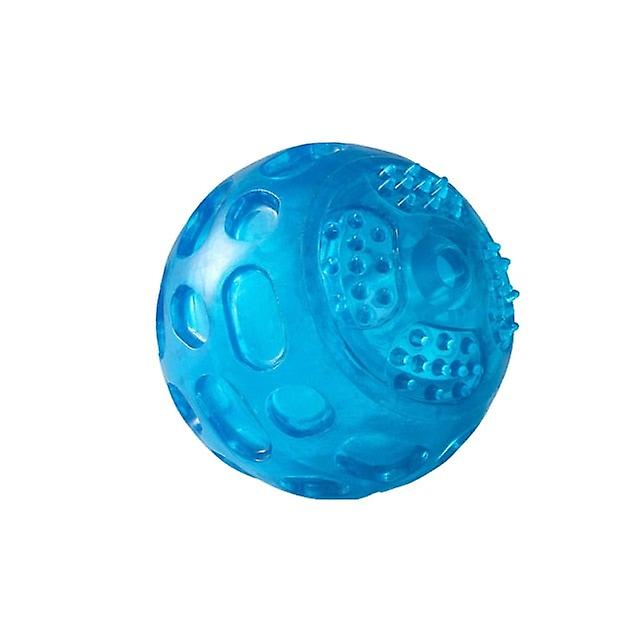 Indestructible sound dog toy ball