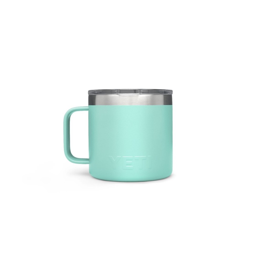 Yeti Rambler Mug with MagSlider Lid 14oz， Seafoam