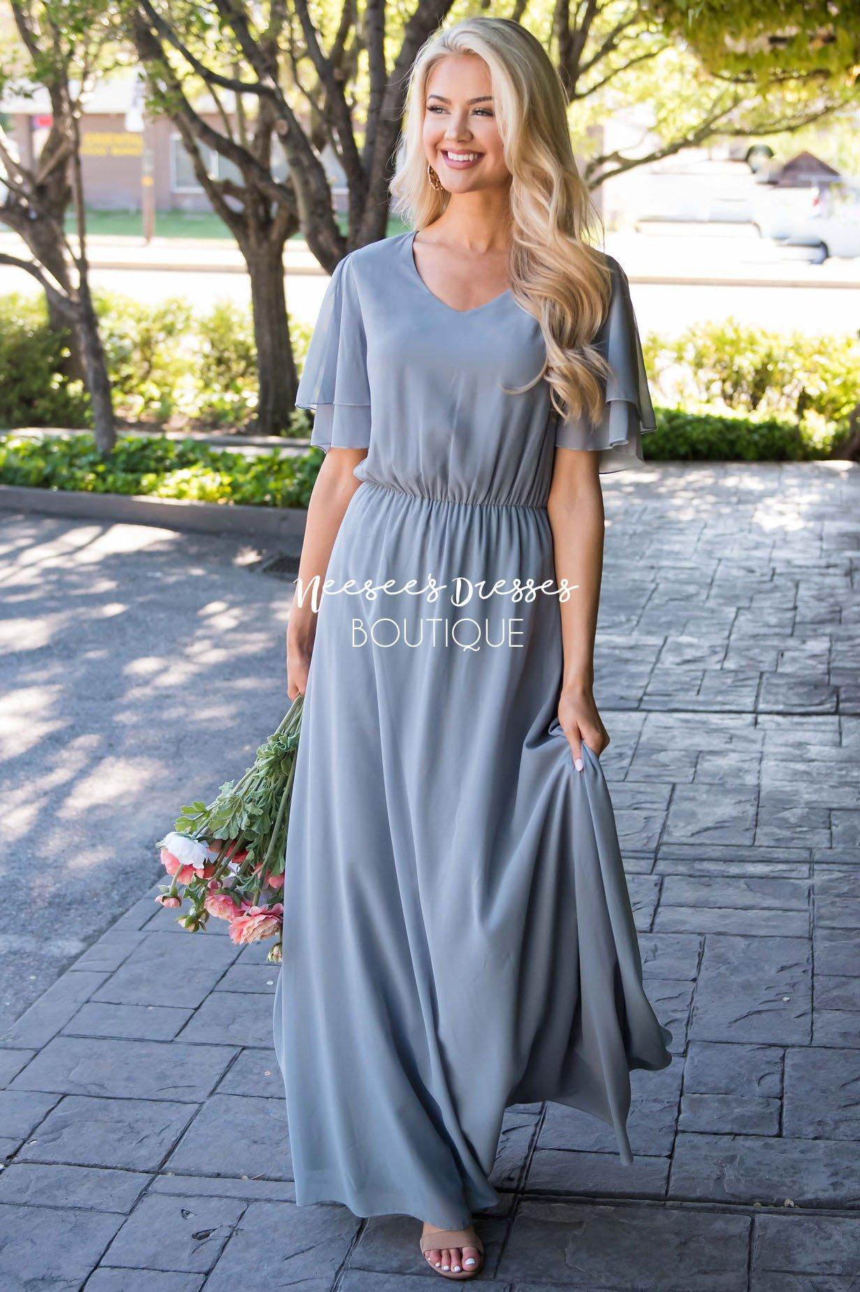 The Chloe Chiffon Maxi Dress