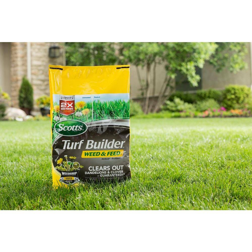 Scotts Turf Builder 7.5 lb. 2500 sq. ft. Weed and Feed Lawn Fertilizer 25002