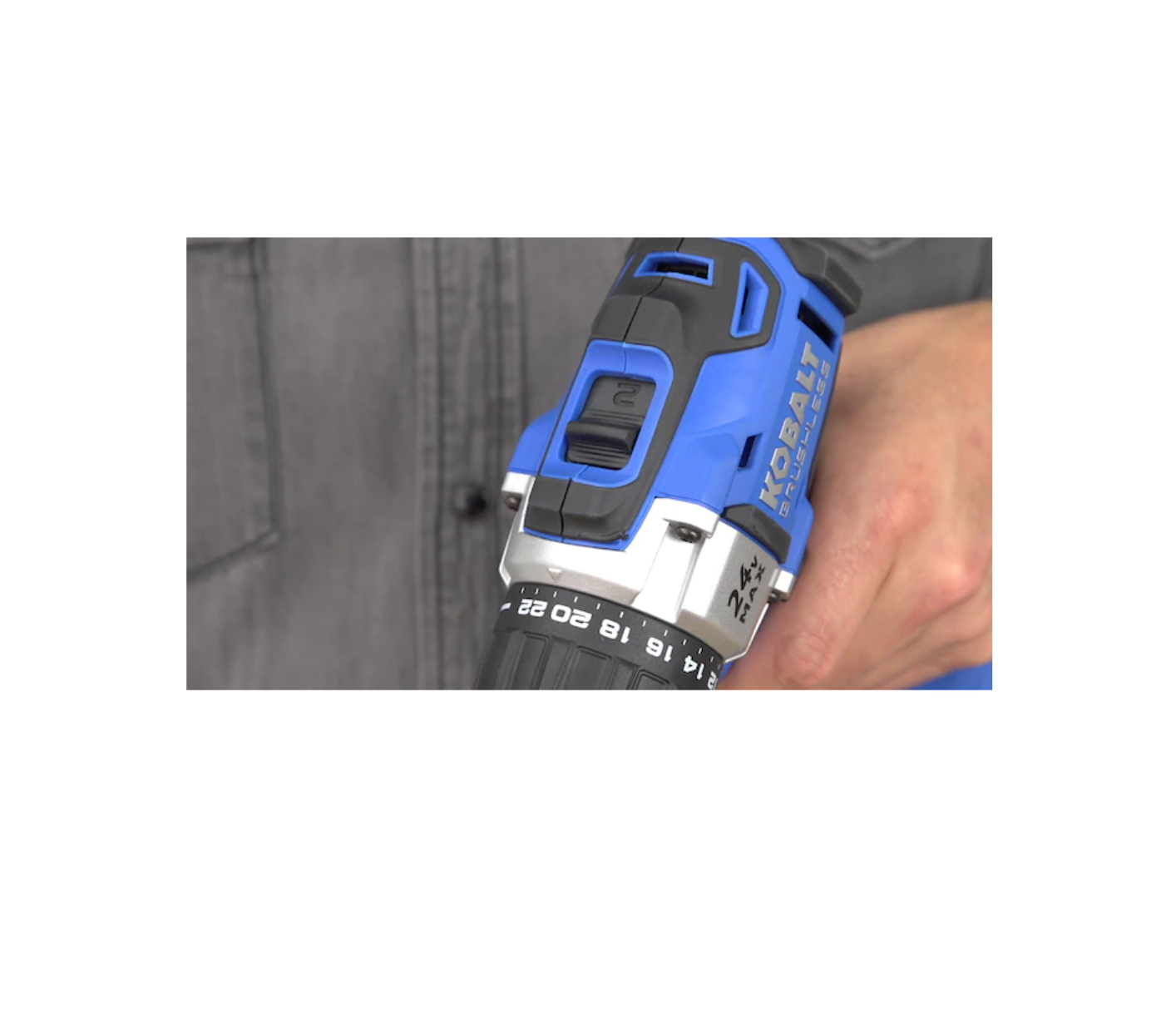 Kobalt KDD 1424A-03 24-volt Max 1/2-in Brushless Cordless Drill (1-Battery Included and Charger Included)