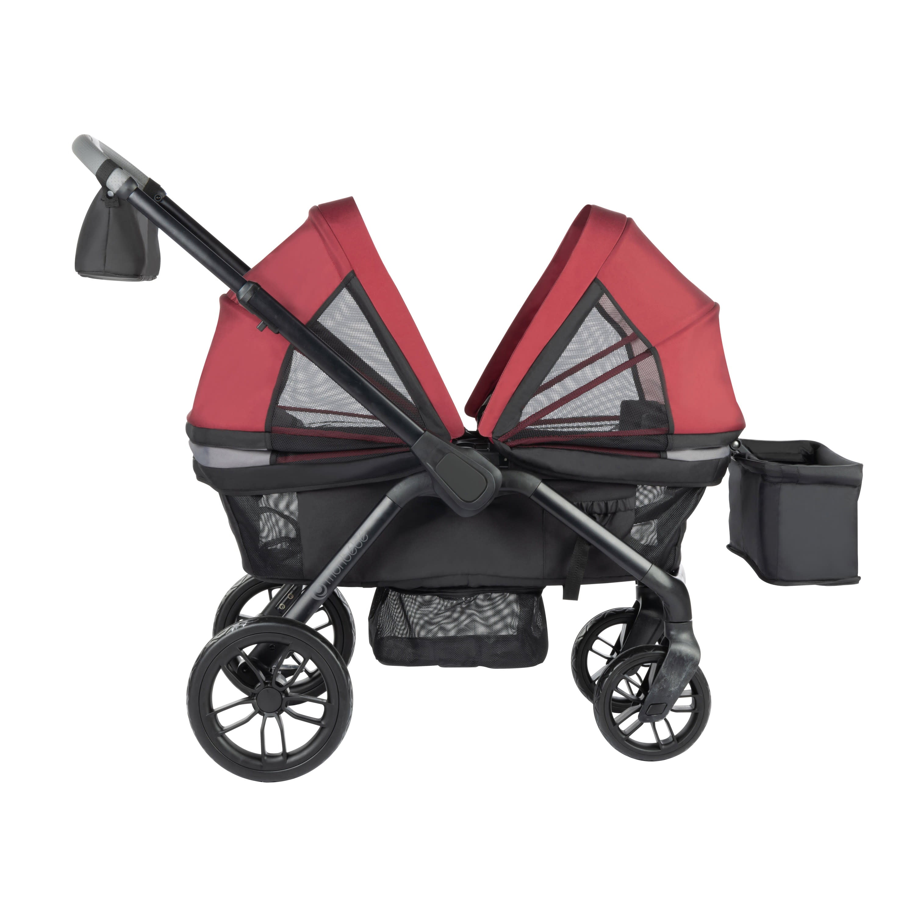 Monbébé Everyday Outings Wagon Stroller, Cardinal Red