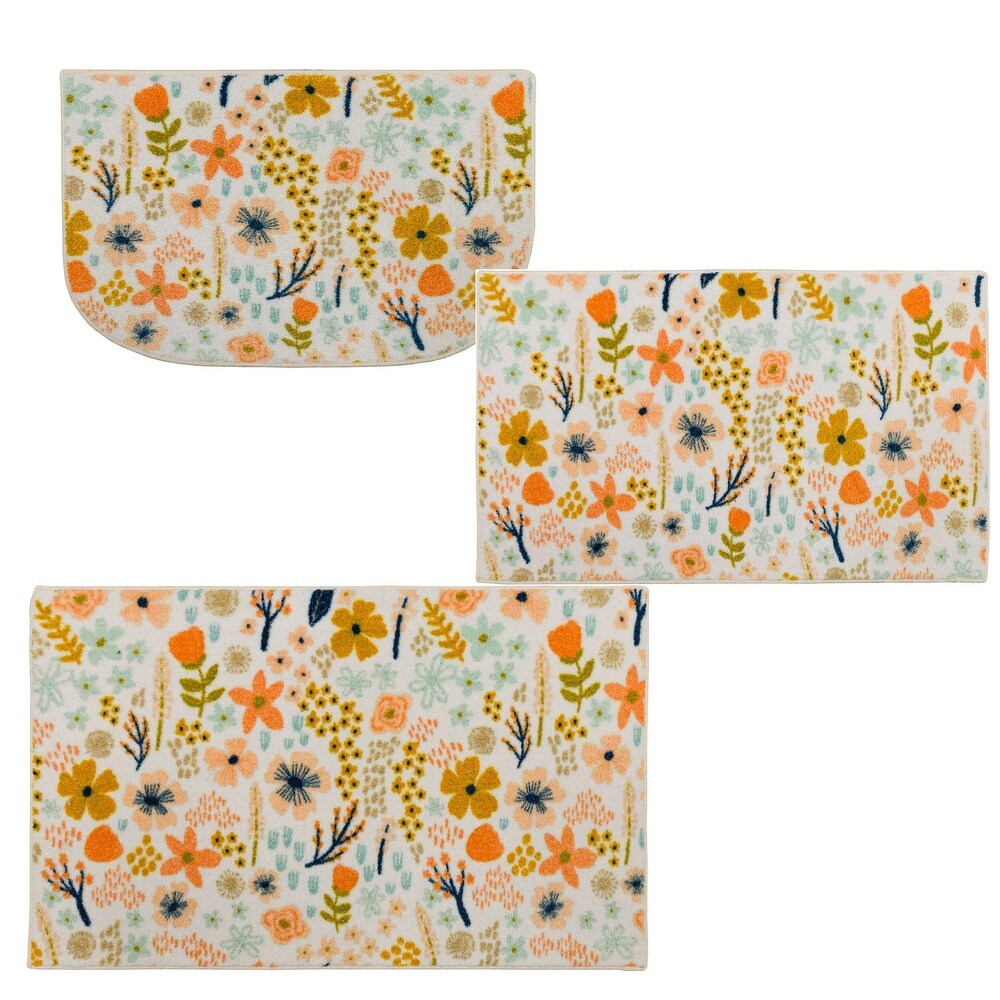 Mohawk Home Whimsy Floral Kitchen Mat