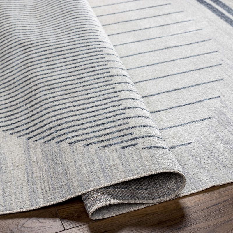 Elk Falls Modern Washable Area Rug