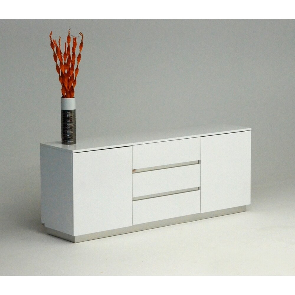 A X Skyline White Crocodile Lacquer Buffet