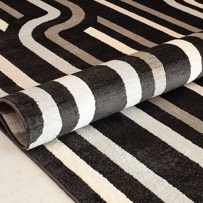 Elizabeth Sutton Vincenzo Modern Stripes Area Rug