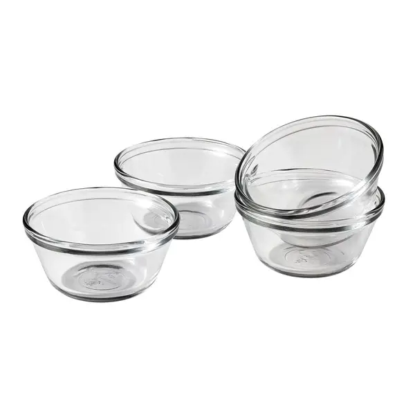 Anchor Hocking 4 Piece 6 oz Custard Cup Set