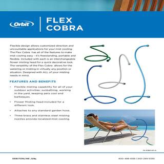 Orbit Single Head Flex Cobra 20360D