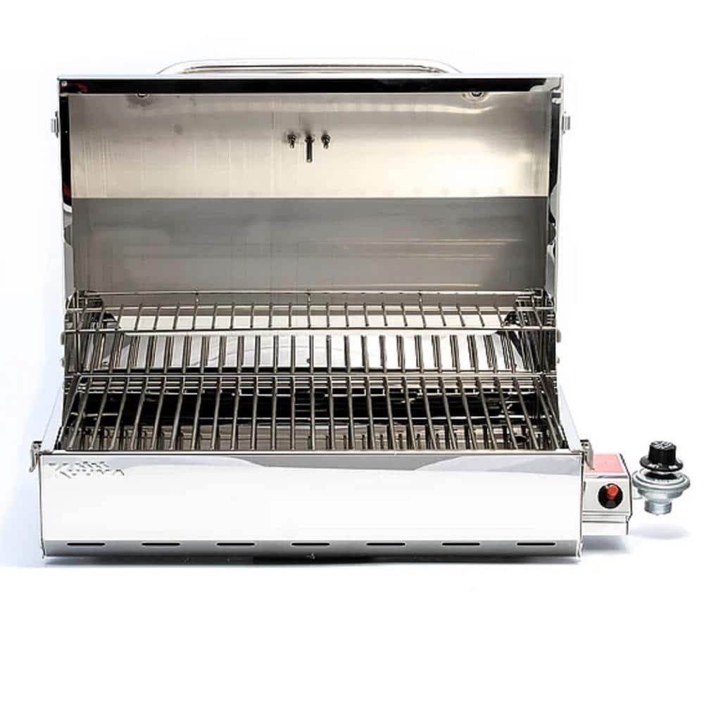 Kuuma Portable Propane Gas 316 Elite Grill in Stainless Steel