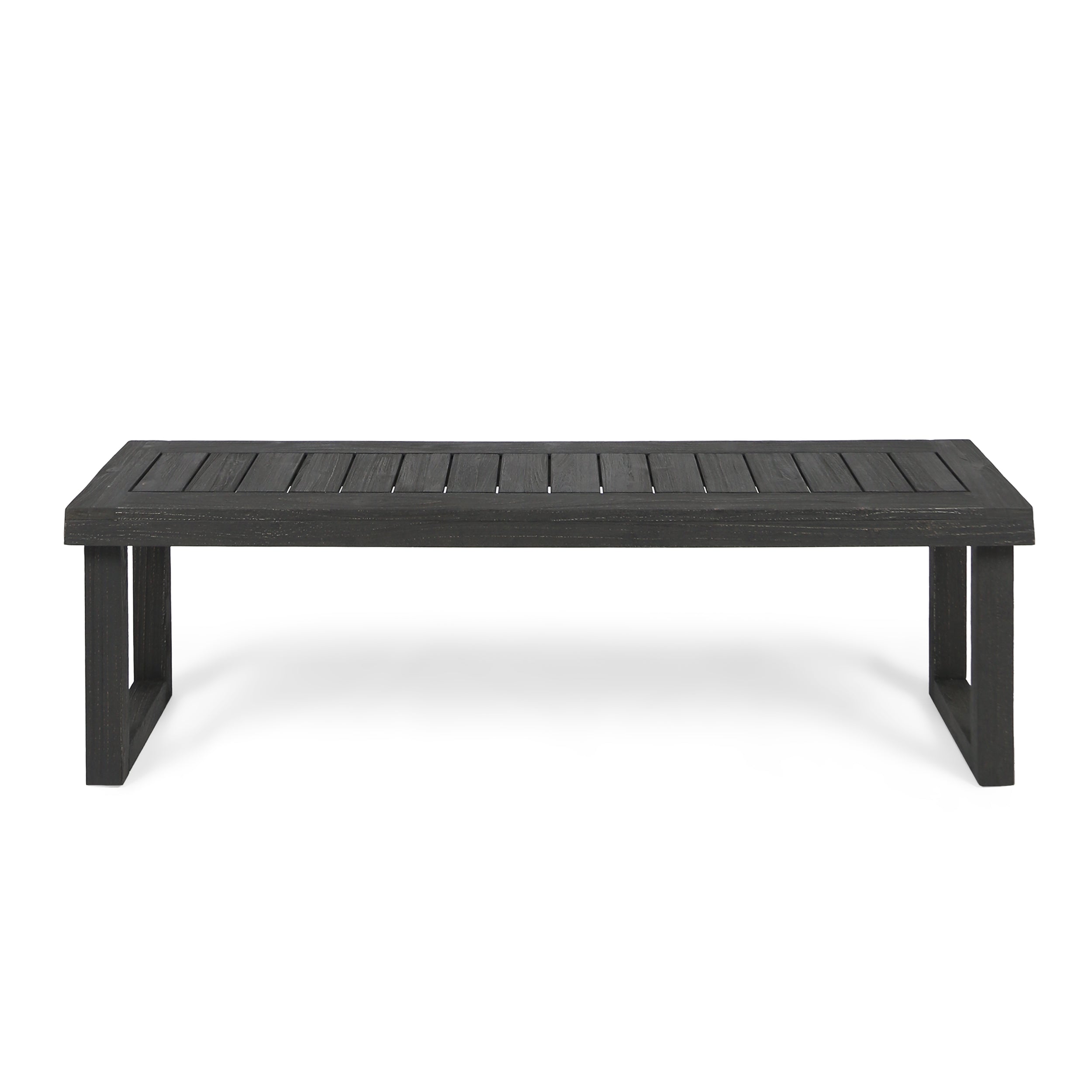 Kemp Outdoor Acacia Wood Bench