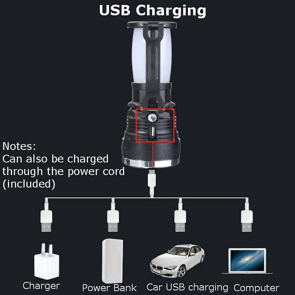 Multi Function Solar Power Camping Lantern