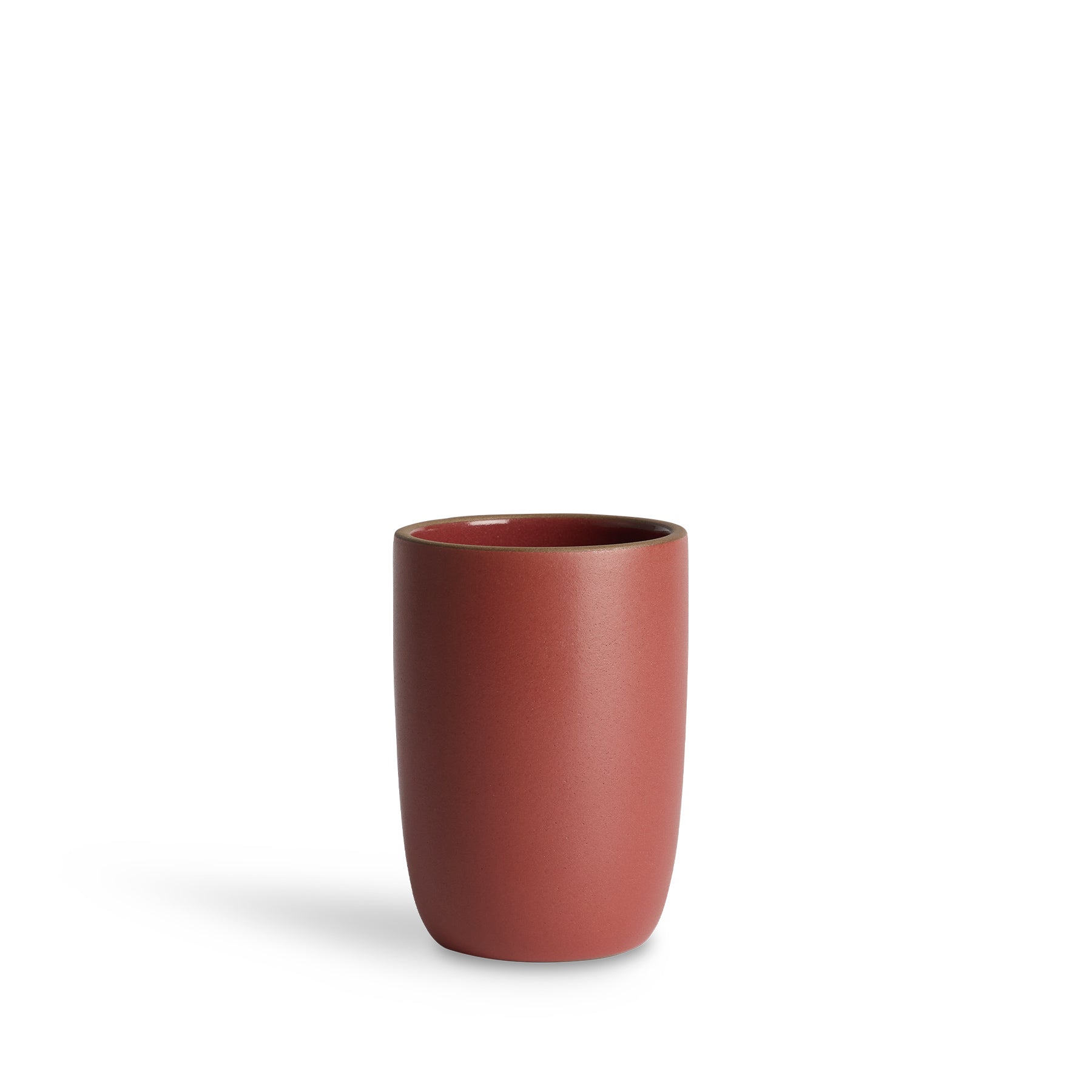 Tall Modern Cup in Red Plum/Chile – Vibrant, Stylish, and Perfect for Any Beverage