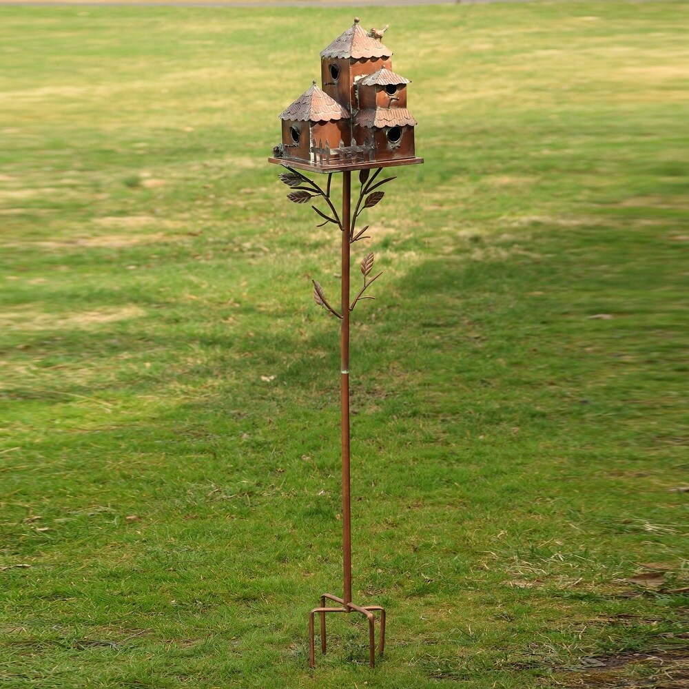 Country Style Iron Birdhouse \