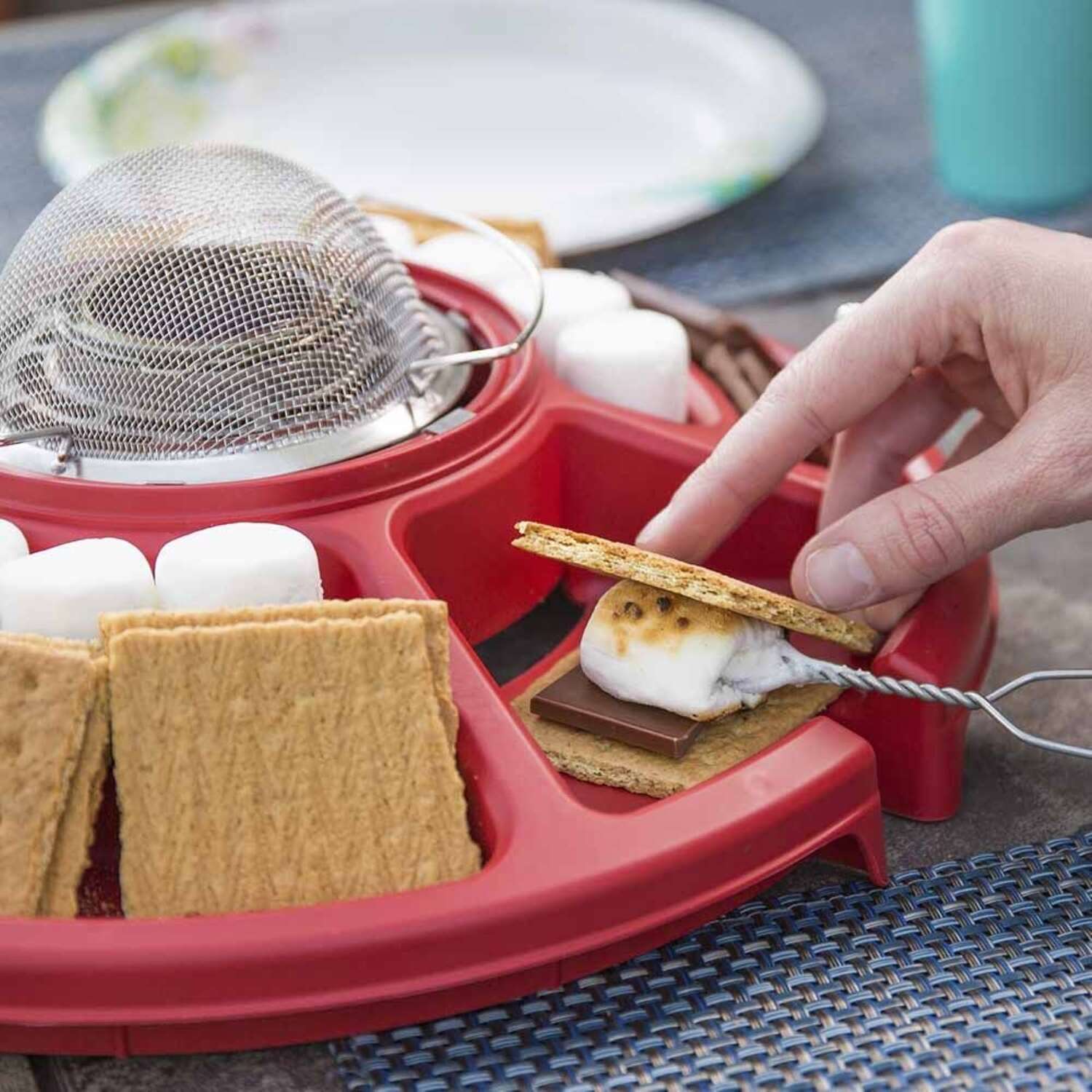 Sterno SMores Maker Red Smores Grill 14 in. H X 3.37 in. W X 14 in. L 1 pk