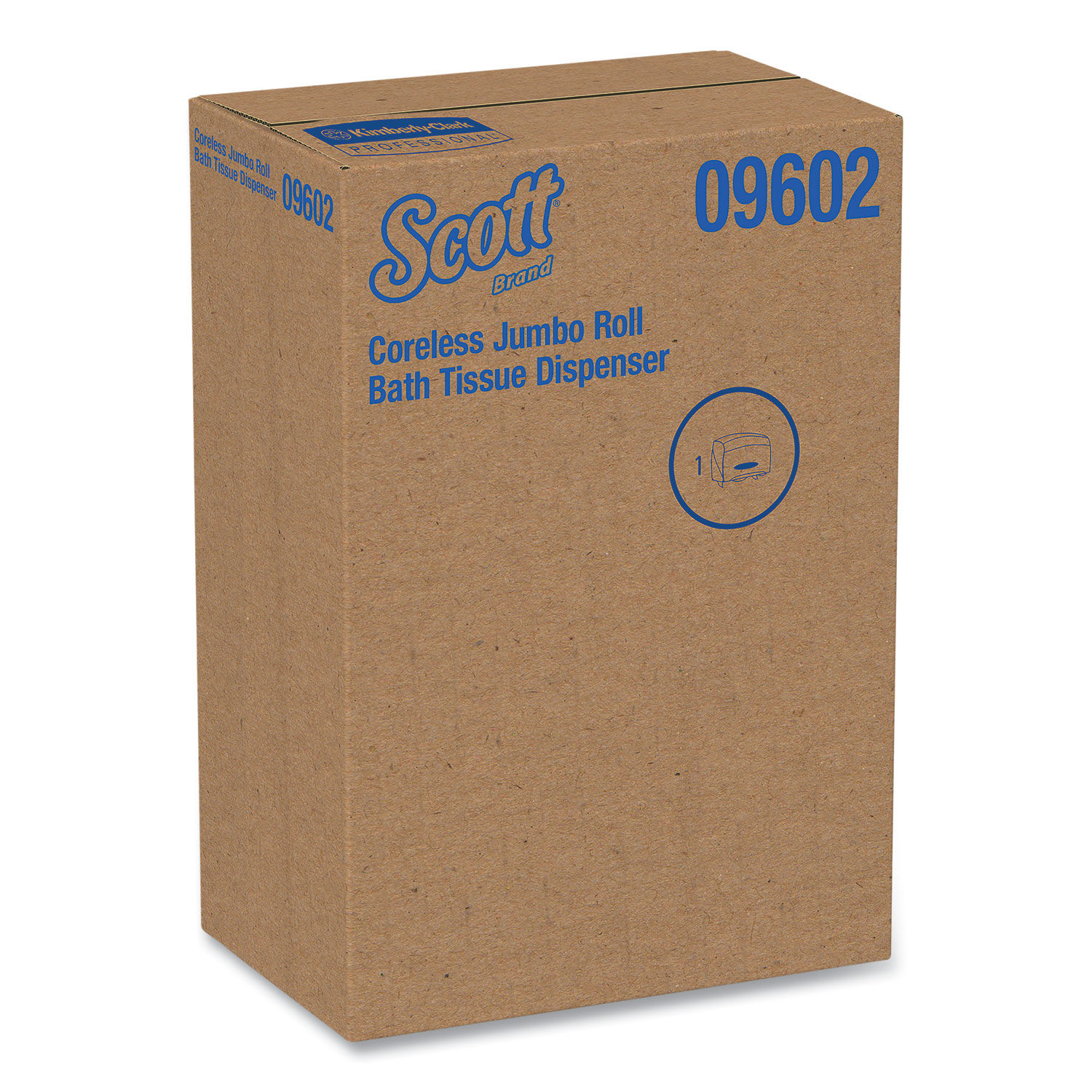 Essential Coreless Jumbo Roll Tissue Dispenser for Business by Scottandreg; KCC09602