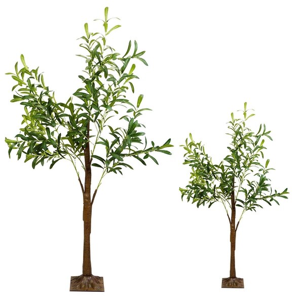 300LED Artificial Greenery Tree Lighted Olive Tree