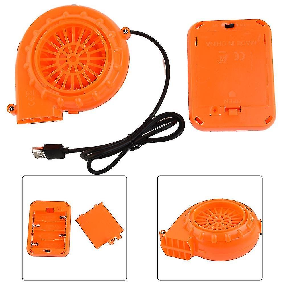 Mini Fan Blower Fan Blower Inflatable Cartoon Inflatable Clothing Gas Mode Battery Powered Electric