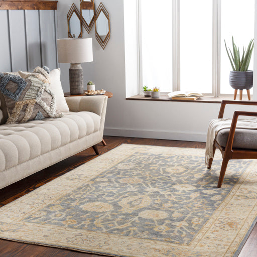 Normandy Wool Teal Rug