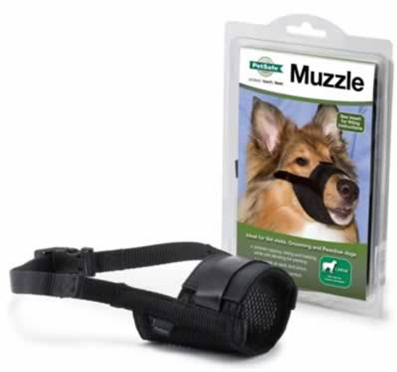 PetSafe Adjustable Black Dog Muzzle