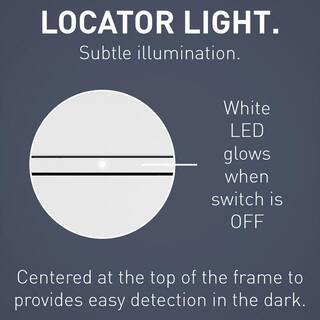 Legrand radiant Tru-Universal 700-Watt Single Pole3-Way LEDCFLIncandescent Dimmer WhiteLight AlmondIvory RH703PTUTCCCV4