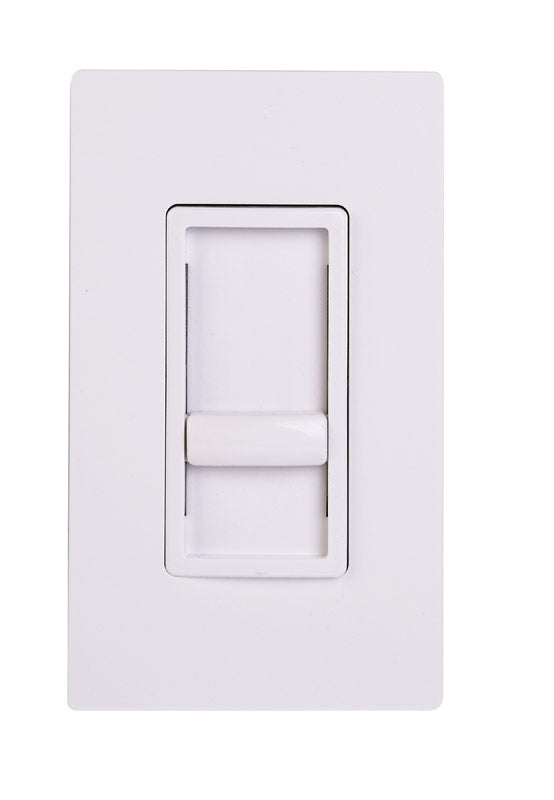 DIMMER SLIDE SNGPOL WHT