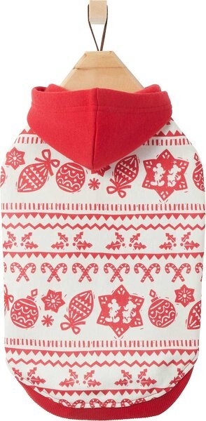 Disney Mickey Mouse Holiday Fair Isle Dog and Cat Hoodie