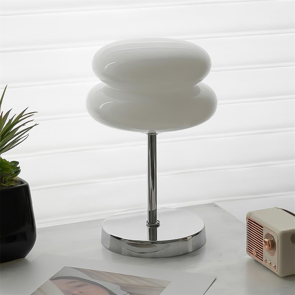 Saturn Glide Glass Table Lamp