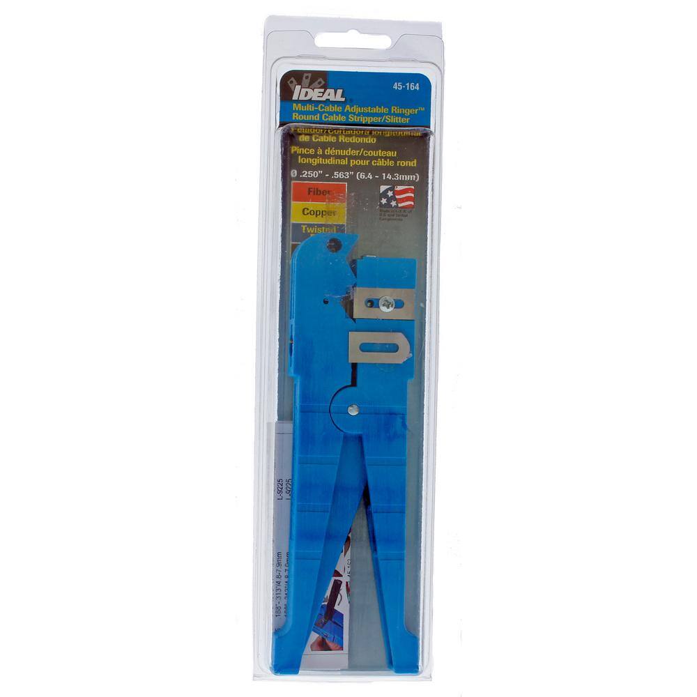 IDEAL 14 in. to 916 in. Coax Ringer Stripper Blue 45-164