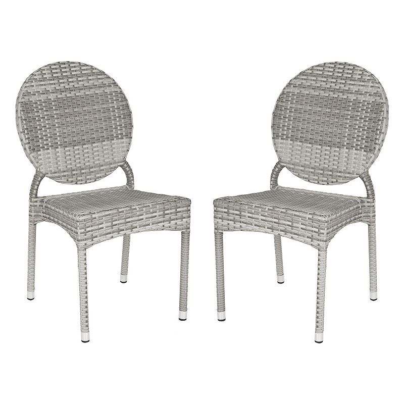 Safavieh 2-pc. Valdez Stackable Chair Set - Indoor and Outdoor