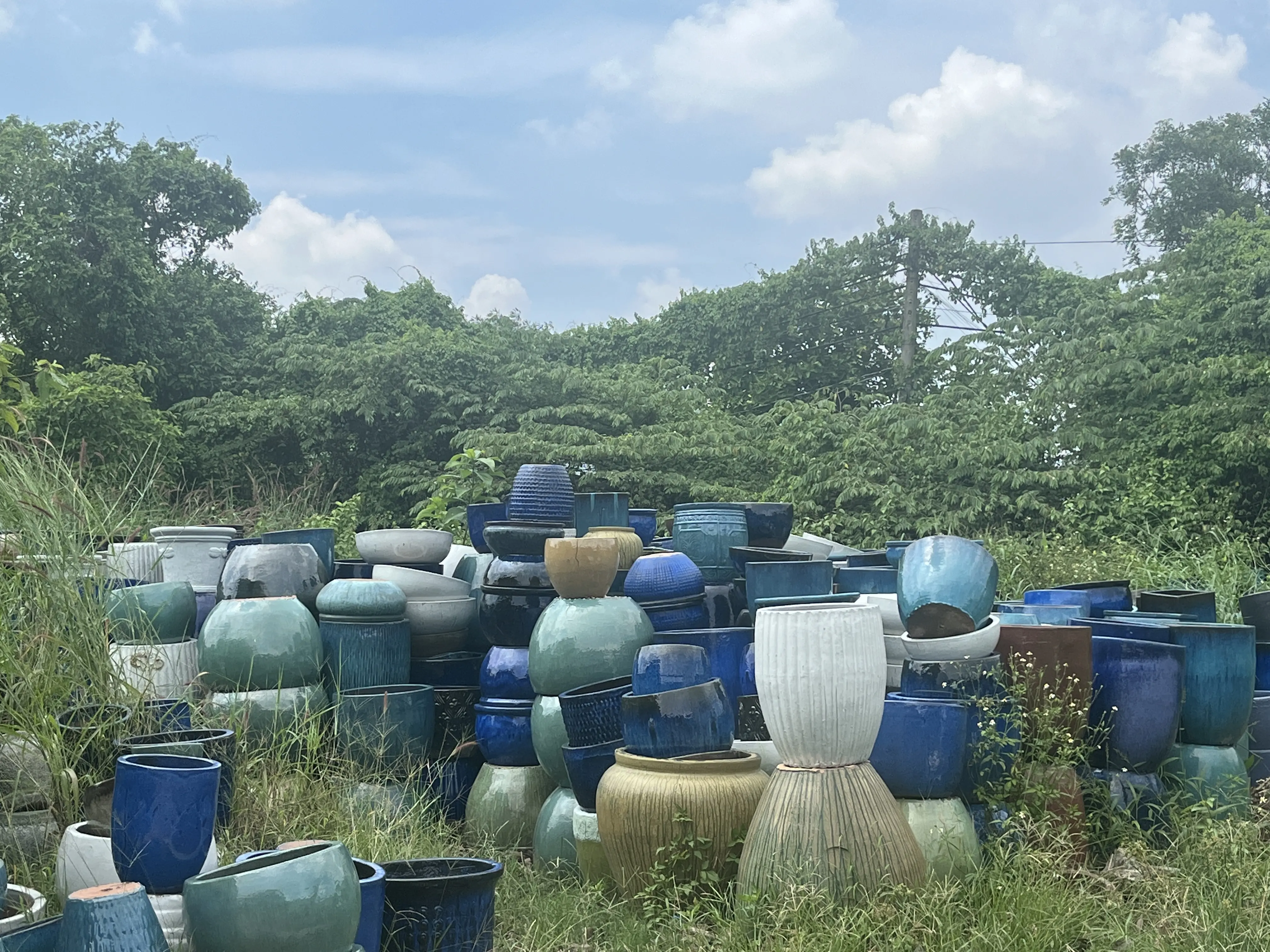 Glazed ceramic planters pots / Flowers Pots