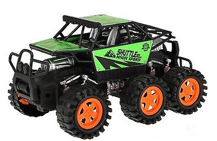 Monster Truck 6x6 With 6 Wheels Friction Car Metal 20cm