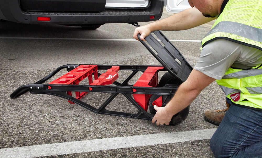 MW PACKOUT 2 Wheel Cart with PACKOUT Crate Bundle 48-22-8415-8440 from MW