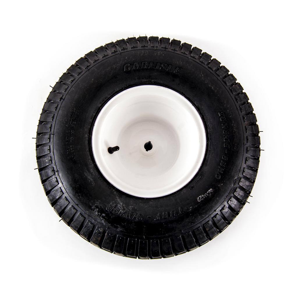 Arnold 20 in. x 8 in. Rear Tractor Wheel for John Deere Ariens Husquvarna and Poulan Pro Lawn and Garden Tractors 490-327-0004