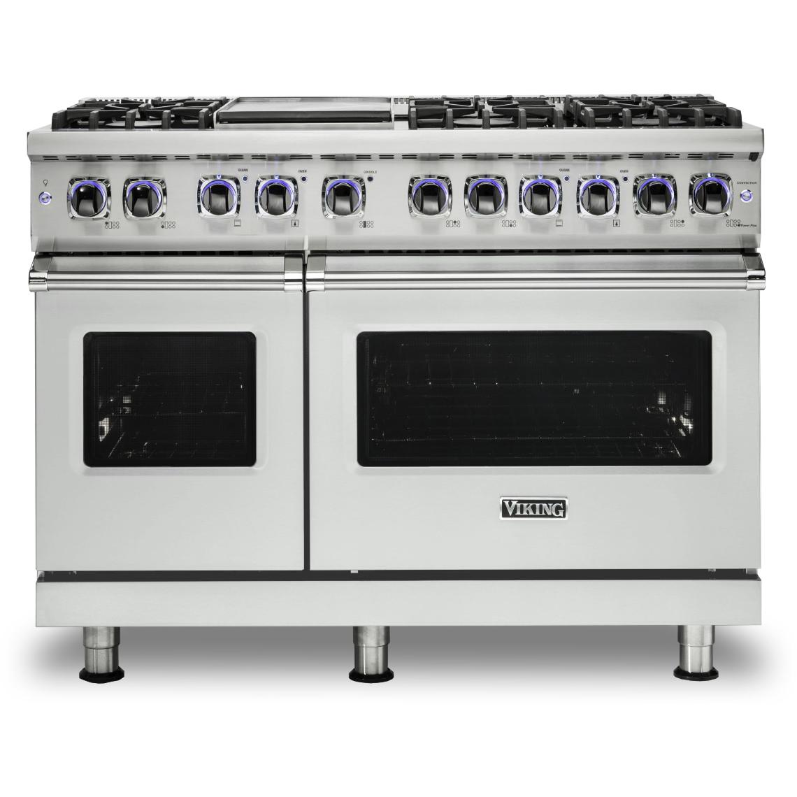 Viking 48-inch Freestanding Dual-Fuel Range with Elevation Burners CVDR7482-6GFWLP