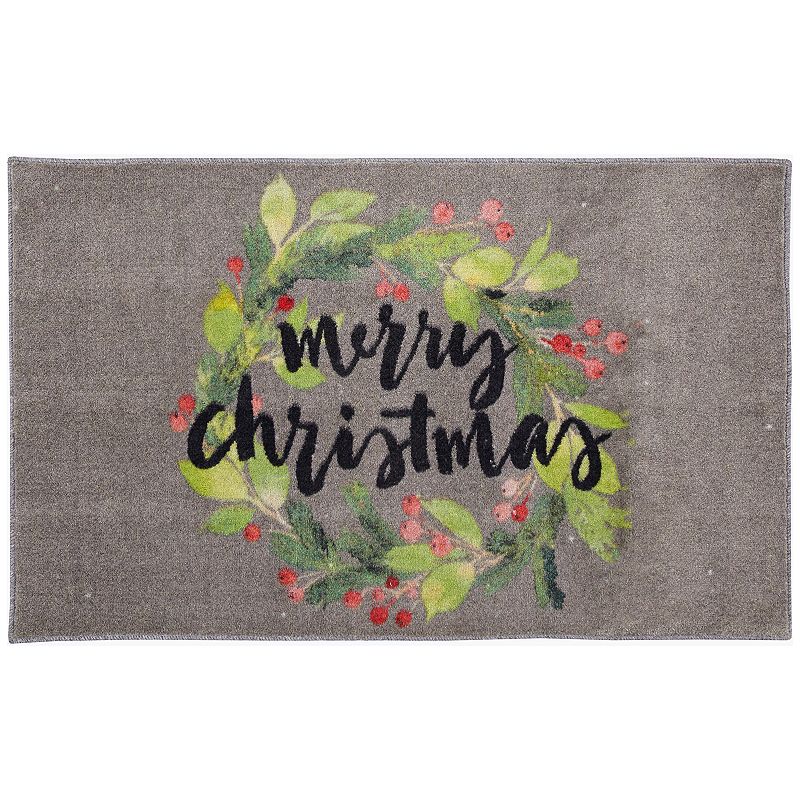 Mohawk® Home Prismatic Christmas Wreath Rug - 2'6 x 4'2