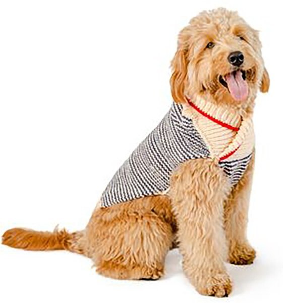 Chilly Dog Spencer Striped Dog and Cat Sweater