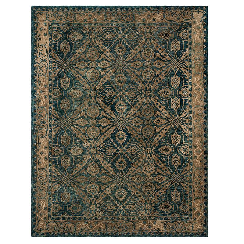 Safavieh Anatolia Andrea Framed Floral Wool Rug