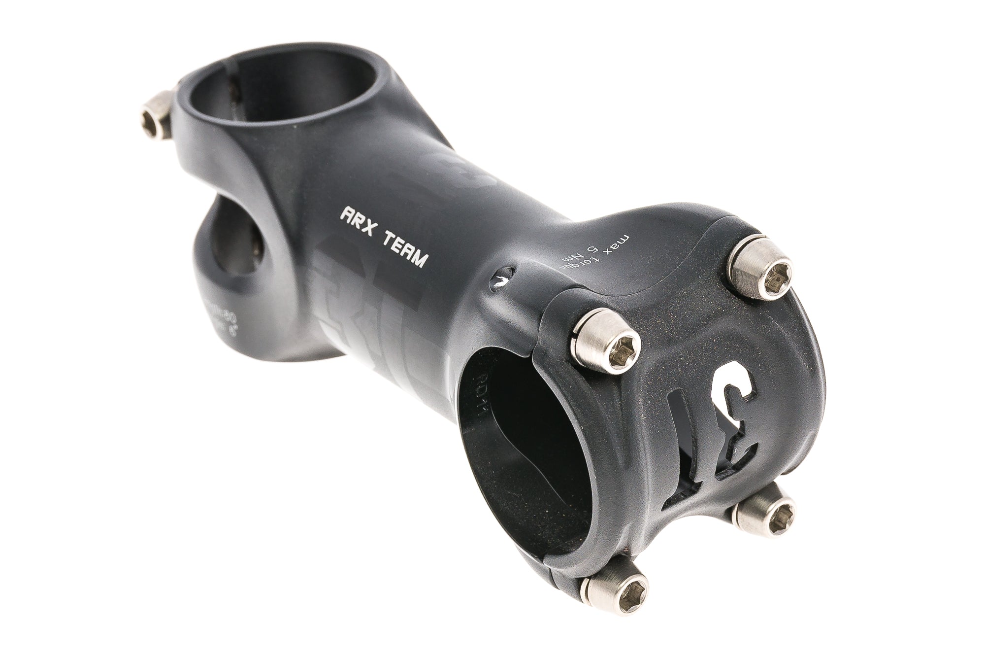 3T ARX-Team Aluminum Stem 31.8 Clamp 80mm 6 Degree Black