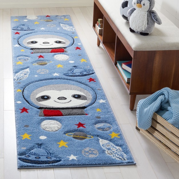 Carousel Kids Crk140 Power Loomed Area Rug Safavieh