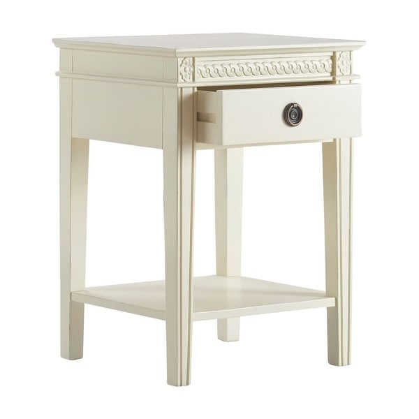 Finch Avignon Side Table in Antique White