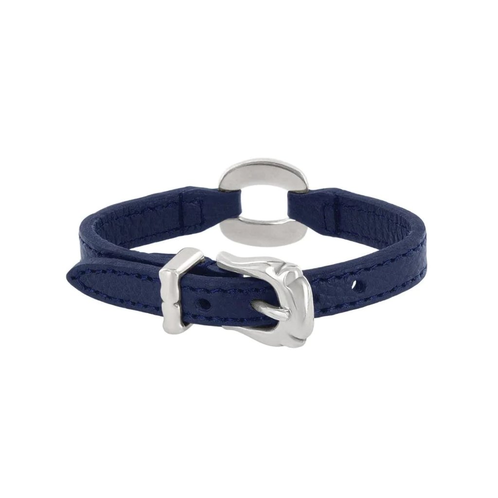 Brighton Timeless Link Bandit Bracelet in French Blue