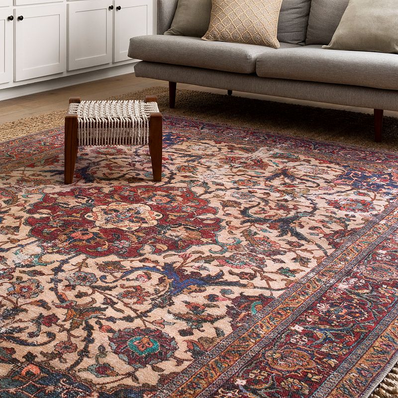 Loloi II Loren Sand Multi Accent or Area Rug