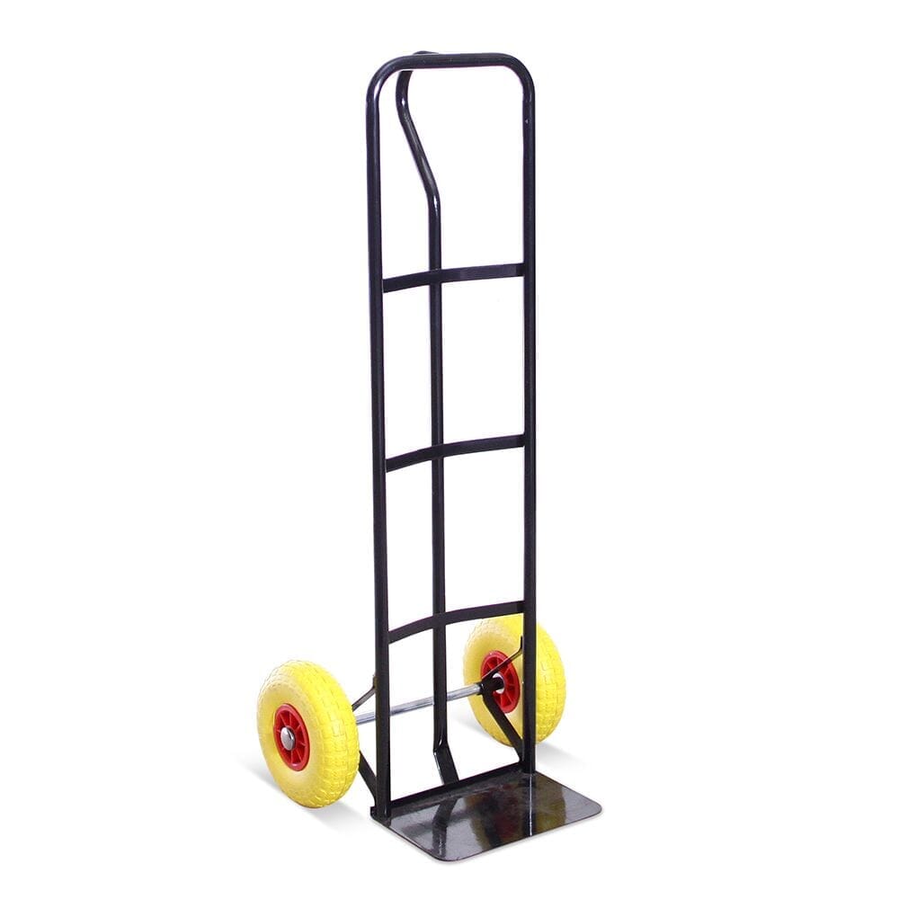 High Back P-Handle Industrial Steel Sack Truck