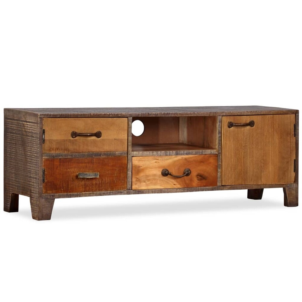 vidaXL TV Stand Solid Wood Vintage 46.5\