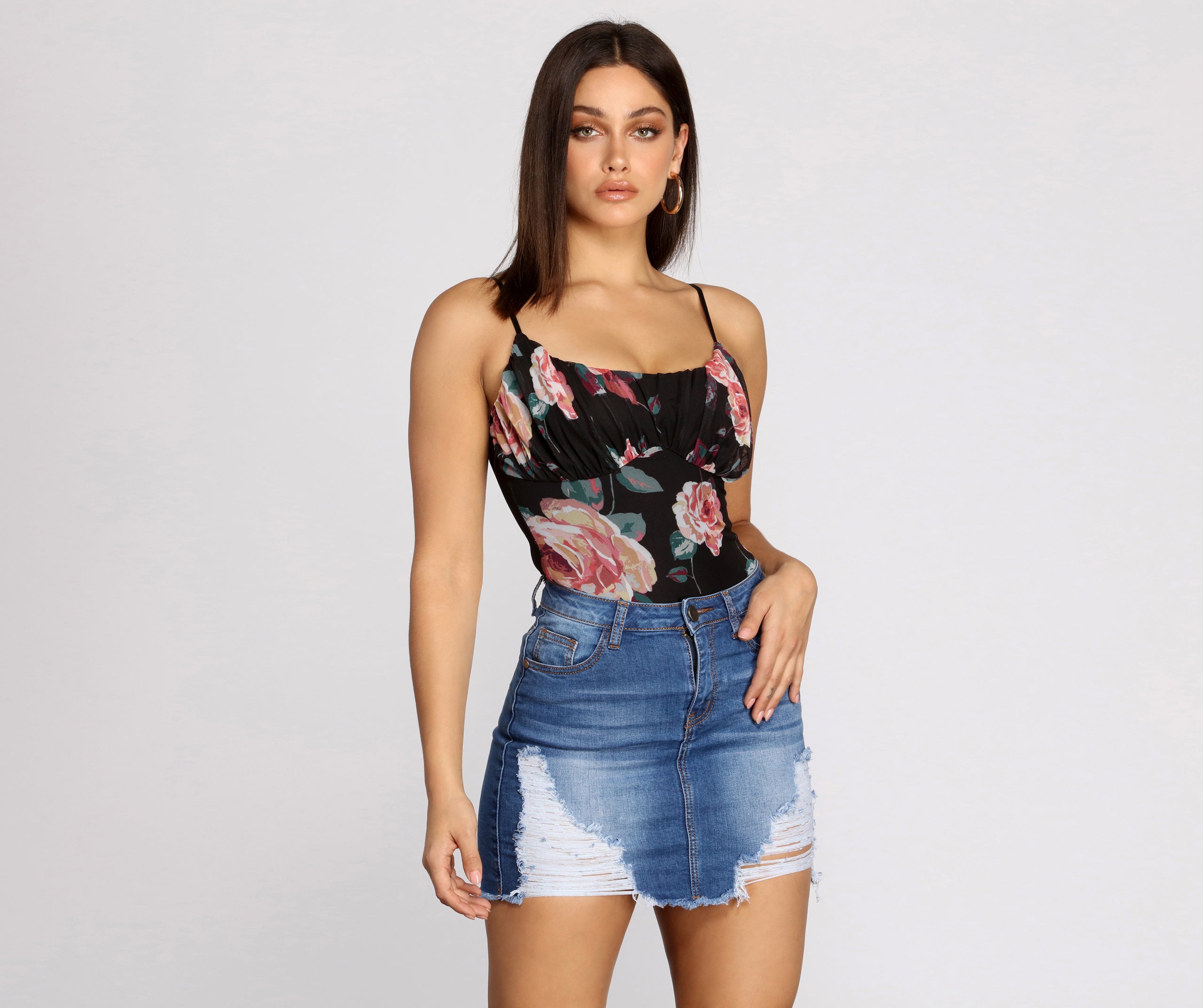 Floral Babe Bodysuit